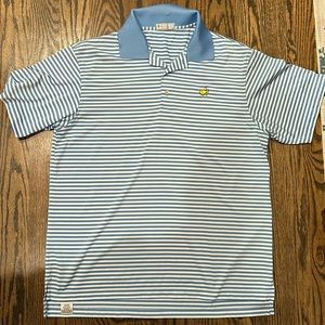 Peter Millar 2019 Masters / Augusta Golf Short Sleeve Shirt - Size L